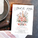 Search for stock the kitchen bridal shower invitations Whimsical