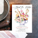 Search for stock the kitchen bridal shower invitations Whimsical