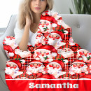 Search for santa claus blankets Vintage