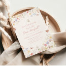 Search for isnt she onederful birthday invitations Floral