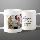 Search for new year photo mugs Minimalist