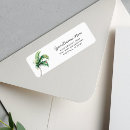 Search for bag return address labels Watercolor