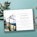 Search for mountain rehearsal dinner invitations National park