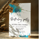 Search for artistic birthday invitations Splash