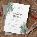 Search for holly wedding invitations Winter