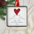 Search for love birds christmas tree decorations Our first christmas