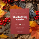 Search for retro thanksgiving invitations Friendsgiving