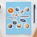Search for white space stickers Astronaut