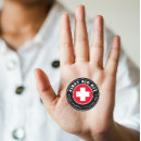 Search for red cross stickers First aid