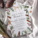 Search for pine cone bridal shower invitations Winter