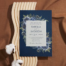 Search for navy and champagne wedding invitations Stylish
