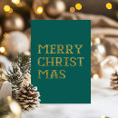 Search for jewel tone christmas cards Green