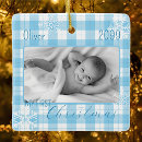 Search for baby name christmas tree decorations Blue