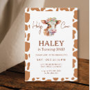 Search for cow print invitations Brown