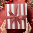 Search for red and white christmas wrapping paper Minimalist