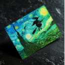 Search for witches broom postcards Silhouette