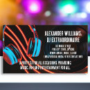 Search for wedding dj business cards Djs