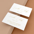 Search for letters business cards Script