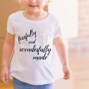 Search for fearfully and wonderfully made tshirts Faith