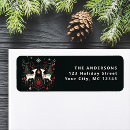 Search for snow flake return address labels Modern