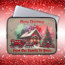 Search for christmas laptop cases Red