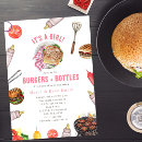 Search for cookout baby shower invitations Hamburger