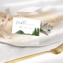 Search for pine place cards Calligraphy