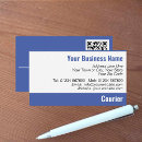 Search for delivery service business cards Courier