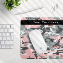 Search for pink camo mouse mats Camouflage