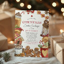 Search for cookie exchange christmas invitations Watercolor
