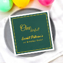 Search for green and gold napkins Formal