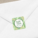 Search for bridal square stickers Green