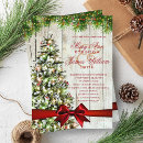 Search for christmas tree wedding invitations Winter