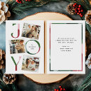 Search for modern typography christmas cards Red and green