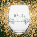 Search for christmas wine glasses Keepsake