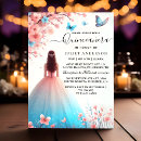 Search for cherry blossom quinceanera invitations For her