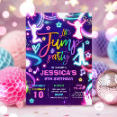 Search for jump house birthday invitations Trampoline