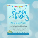 Search for water splash invitations Fun