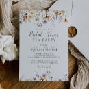 Search for autumn bridal tea party invitations For her