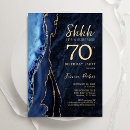 Search for navy and gold birthday invitations For her