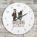 Search for sleigh clocks Santa claus