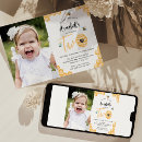 Search for bee birthday invitations Honey