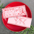 Search for boarding pass paris invitations Surprise trip ticket