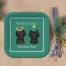 Search for christmas cat plates Cute