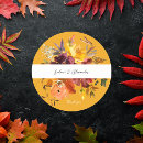 Search for yellow and orange wedding stickers Flower
