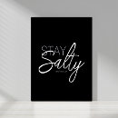 Search for stay posters Black