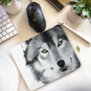 Search for white wolf mouse mats Wildlife