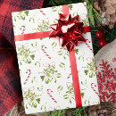 Search for mistletoe wrapping paper Winter
