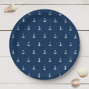 Search for anchor paper plates Navy blue