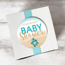 Search for turtle baby shower stickers Blue